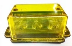 Faro rectangular con 1 lente trioptico (3 leds de 1W) 1 faz / Sin destellador / Alimentacion cables ext. - comprar online