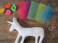 kit para decorar y coser tu unicornio mamina - Chapó Loló juguetería didáctica  