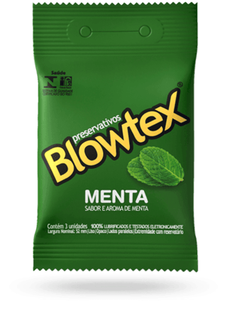 Preservativo / Camisinha Blowtex Menta
