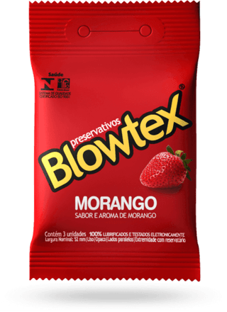 Preservativo / Camisinha Blowtex Morango