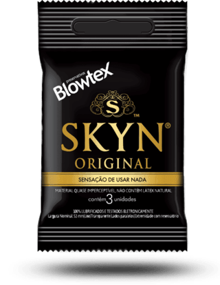 Preservativo / Camisinha Blowtex Skyn - 3 Unid.