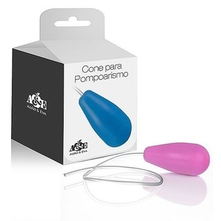 Cone para Pompoarismo - Cor Rosa - Peso 20 Gr.
