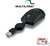 Mini Mouse Multilaser USB Retrátil Fit Preto - MO159