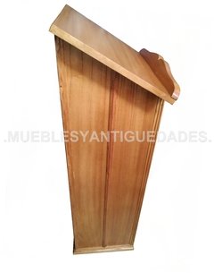 Atril pedestal podio púlpito ambón atrio en madera maciza de paraíso (AT101A) en internet