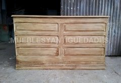 Barra mostrador ramos generales madera maciza (BA111M) - comprar online