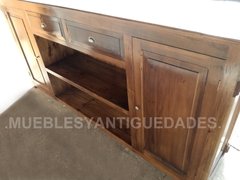 Barra mostrador estilo colonial en madera maciza (BA112A) - Muebles y Antiguedades - Argentina