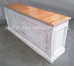 Barra mostrador ramos generales madera maciza (BA112M)