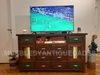 Mueble para TV de diseño realizado en madera maciza reciclada (TV107M)