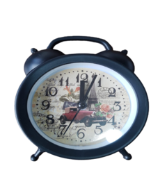 Relógio despertador analógico vintage
