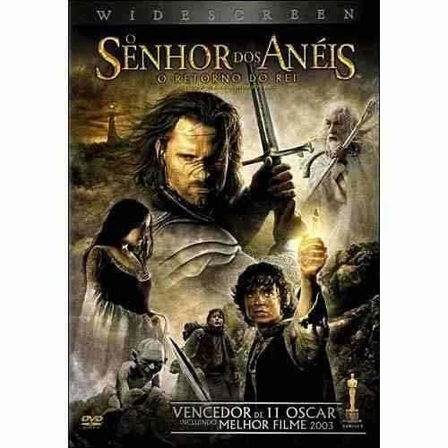 DVD - O Senhor dos Aneis (duplo) - o Retorno do Rei