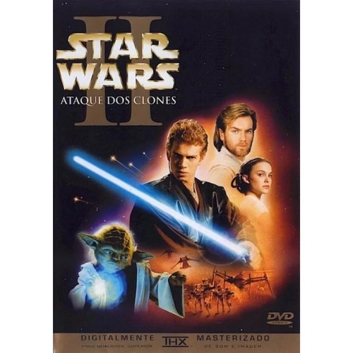 DVD Star Stars II - Ataque dos clones duplo