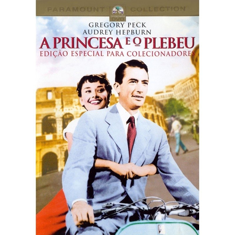 DVD A princesa e o plebeu - Ed Paramount colecionador