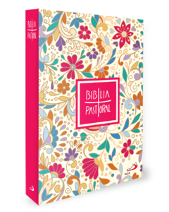 Nova Bíblia Pastoral floral colorida