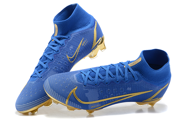 Nike mercurial superfly store blue and yellow