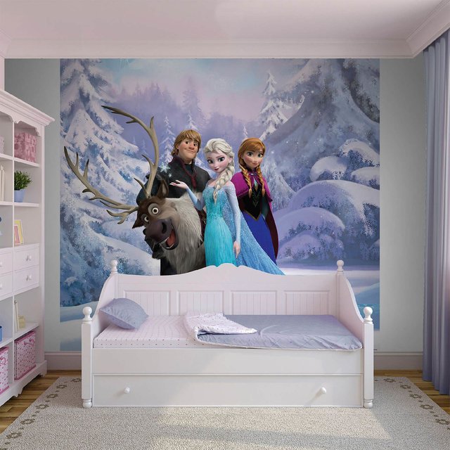 Disney Frozen INFANTIL Adhesivo Pared - Elsa - Transferencia de Vinilo  Decal