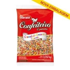 CHOCOLATE CRANULADO CROCANTE COLORIDO HARALD 1KG