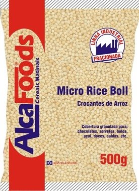 MICRO RICE BOLL CREME 500GR ALCAFOODS