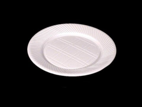 Plato plástico descartable de 17 ó 22 cm de diámetro