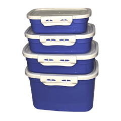 Kit Pote Com Trava Color 1 - Cod.951109