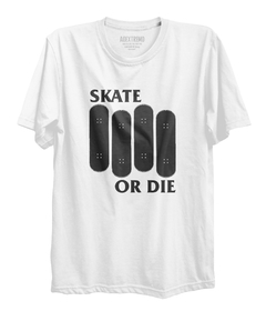 Camiseta AoExtremo Skate Or Die - Black Flag - comprar online