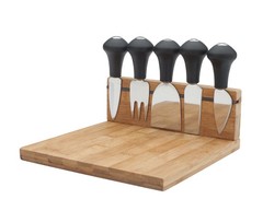set de tabla de madera para quesos en internet