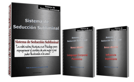 Sistema De Seduccion Subliminal, Seduccion, +2 Bonos Gratis