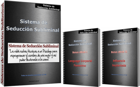 Sistema De Seduccion Subliminal, Seduccion, +2 Bonos Gratis