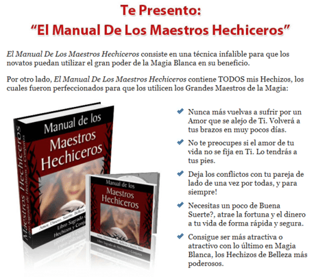 Manual De Los Maestros Hechiceros, Libro Sagrado De Hechizos - comprar online