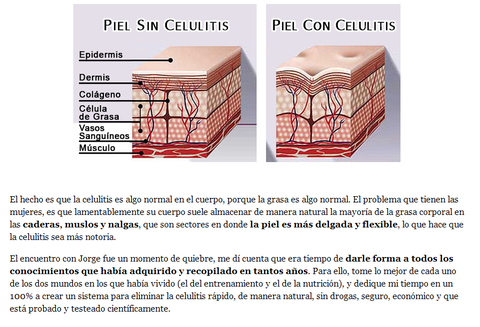 Celulitis Nunca Más La Cura Natural, Eliminar Celulitis - tienda online