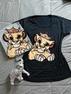 Camiseta Rei Leão Simba T-shirt Feminina