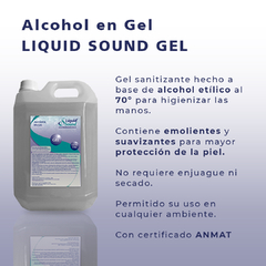 Alcohol en gel x 5 Lts con ANMAT - comprar online