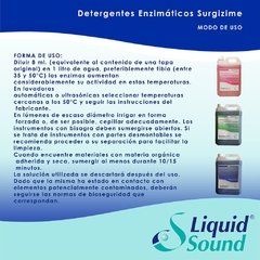 Detergente Enzimatico Surgizime E2 por 1 litro - comprar online