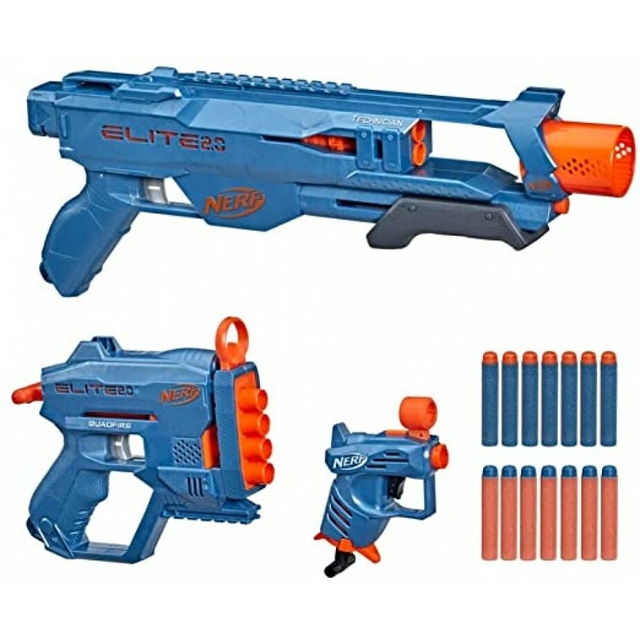 Nerf - Lançador Elite 2.0 Shockwave Rd-15 E9531 - Hasbro em