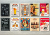 10 Placas Decorativas Mdf Bar Retrô Vintage Cervejas Bebidas