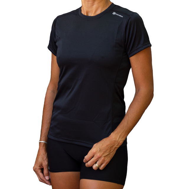 Remeras deportivas de algodon mujer online