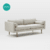 Sofa OAHU - 2 Cuerpos. - comprar online