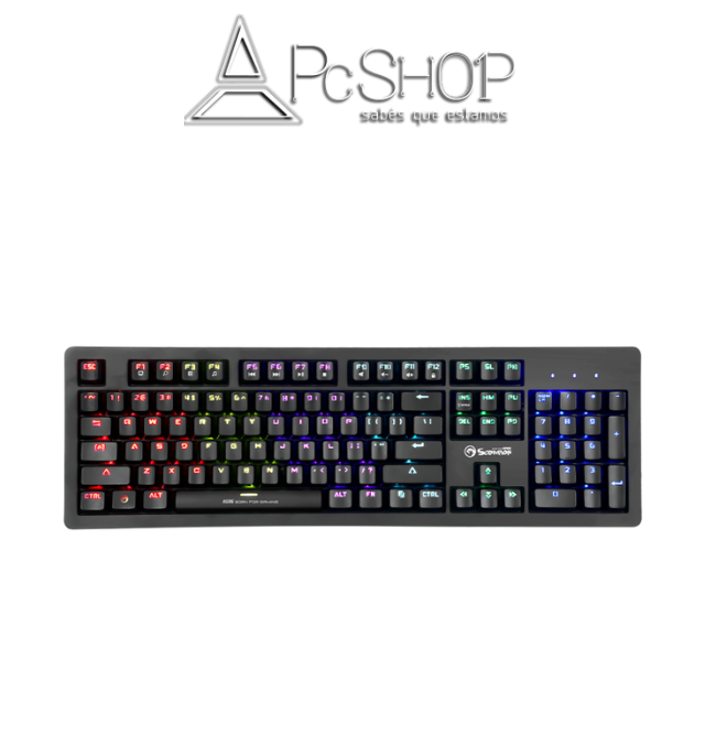 Teclado mecánico RGB Gamer KG916 Marvo