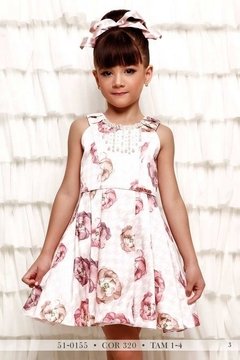 Vestido Infantil Miss Cake Doce Princesa 510155