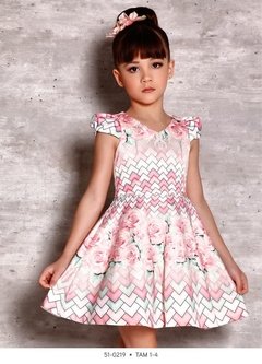 Vestido Infantil Miss Cake Doce Princesa 510219