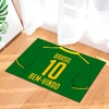 Tapete Porta Entrada - camisa futebol brasil copa