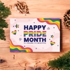 Tapete decorativo para porta de entrada - lgbtqia+ pride month