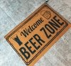 Tapete antiderrapante - Beer Zone na internet