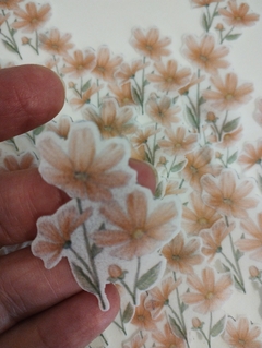 Flores en papel de arroz en internet
