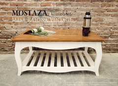 Mesa Ratona Vintage con revistero