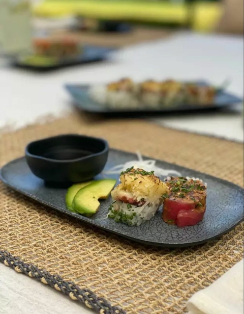 Set platos de sushi