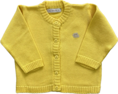 Casaco Baby Basic Amarelo