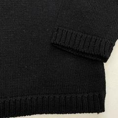 Pulover Baby Fio Preto - Baby Fio Tricot Infantil