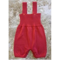 Salopete Curta Baby Fio Vermelho na internet