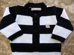 Macacão Baby Fio Preto/Branco - loja online