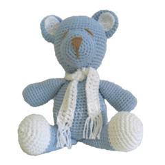 Urso Cachecol - Baby Fio Tricot Infantil